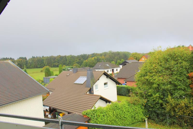 Blick vom Balkon Wohnung Bad Marienberg