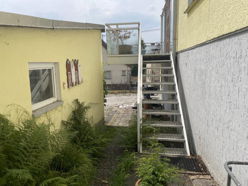 Au�enzugang zum Balkon Einfamilienhaus B�lsberg