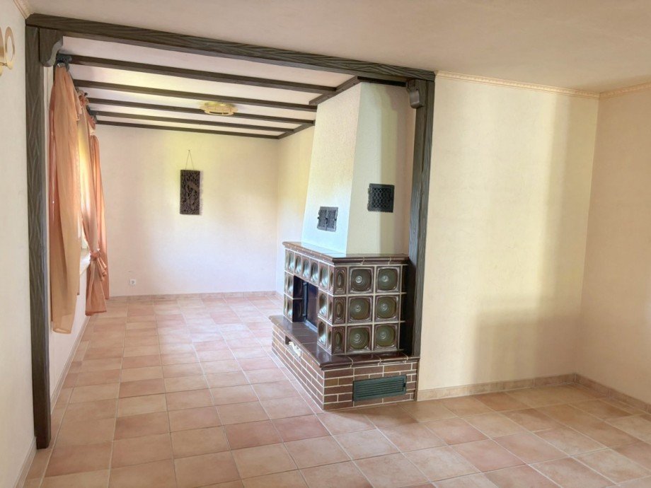 Kaminecke Wohnzimmer Einfamilienhaus Bendorf