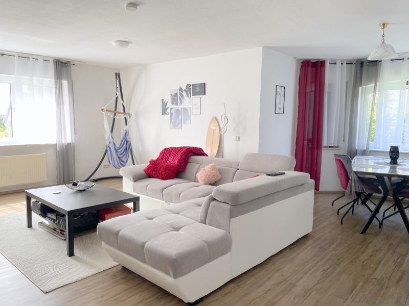 Wohnzimmer Ansicht 1 Wohnung Hellenhahn-Schellenberg