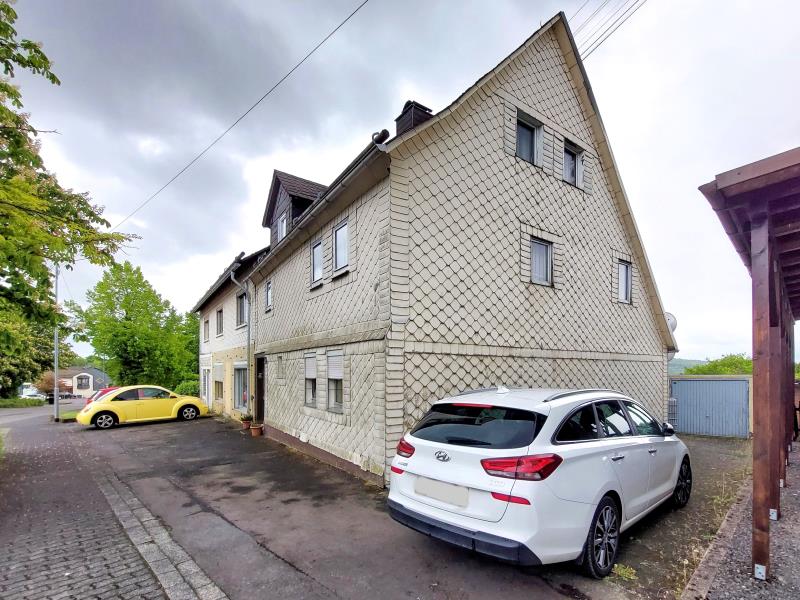 Seitliche Ansicht Einfamilienhaus Bad Marienberg