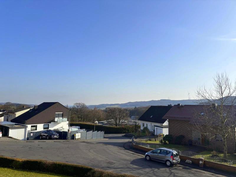 Blick vom Balkon Einfamilienhaus Westerburg