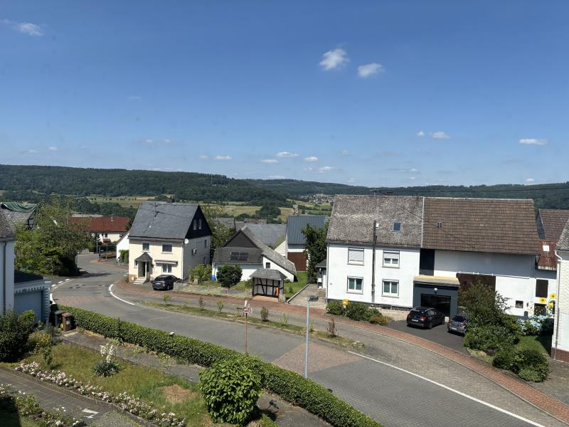 Blick aus dem Fenster Einfamilienhaus Berzhahn