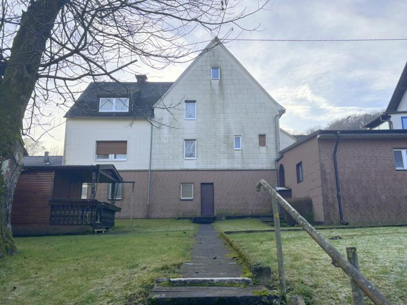 R�ckansicht Einfamilienhaus Westerburg