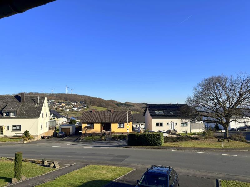 Blick vom Balkon Einfamilienhaus Weltersburg