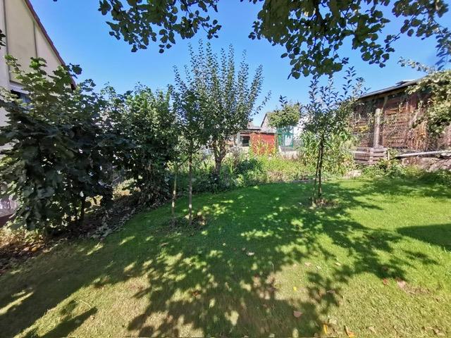 Gartenteilansicht Einfamilienhaus Selters
