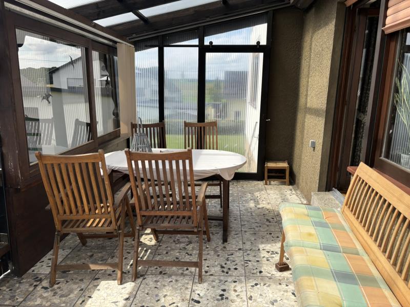 �berdachter Balkon Einfamilienhaus Girkenroth