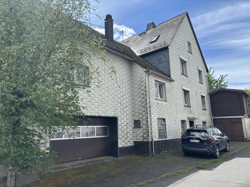 R�ckansicht Einfamilienhaus Neustadt