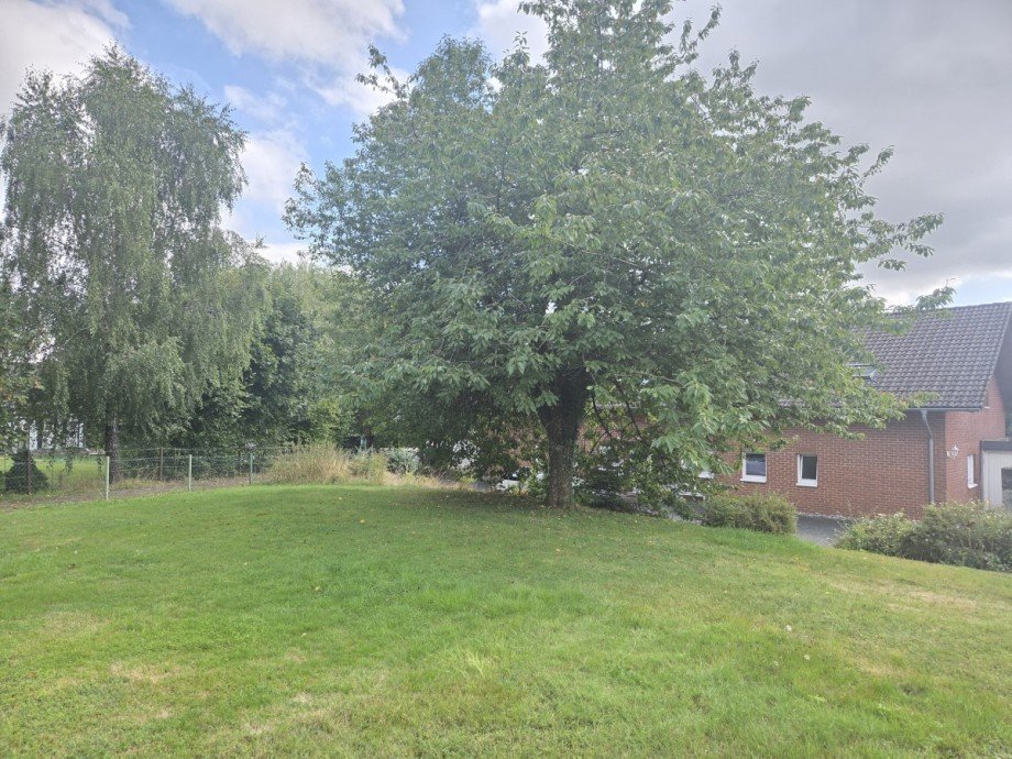 Gartenteilansicht Etagenwohnung H�hn