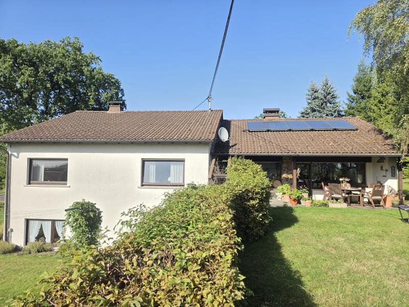R�ckansicht Einfamilienhaus Stockum-P�schen