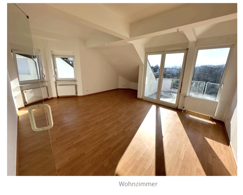 Wohnzimmer und Essbereich Mehrfamilienhaus Lahnstein