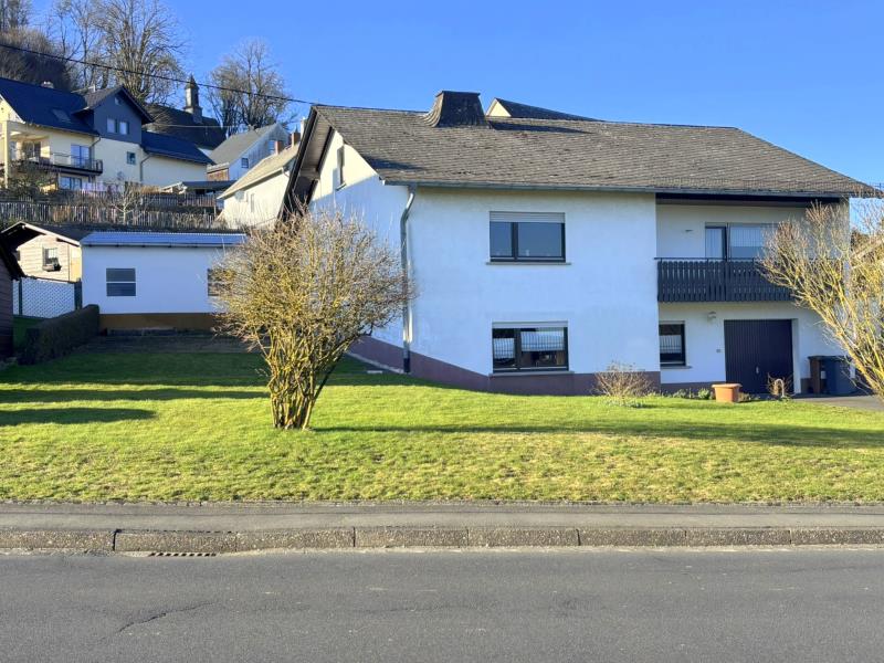 Seitliche Ansicht Einfamilienhaus Weltersburg