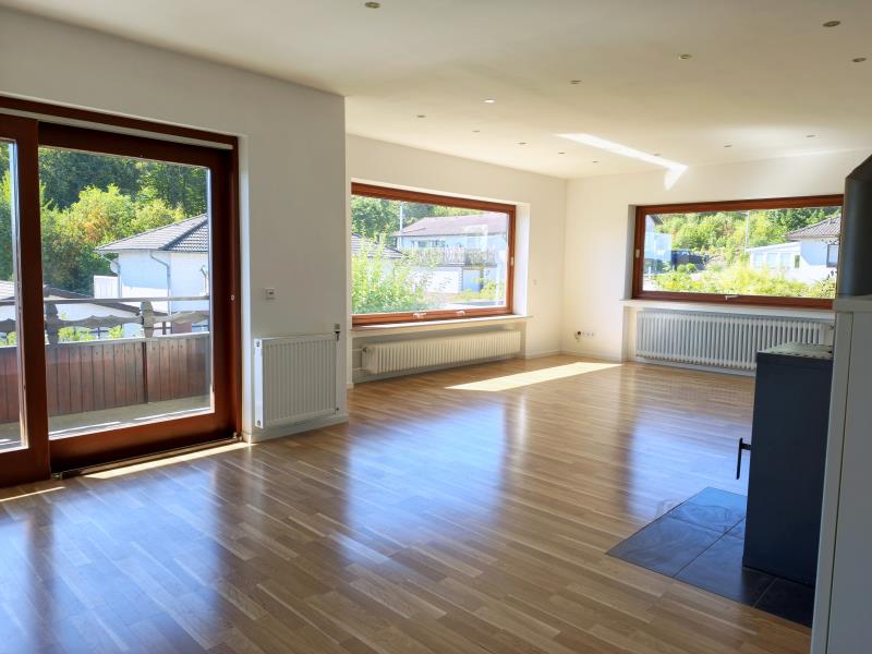 Wohn-Esszimmer, K�che EG, Ansicht 2 Einfamilienhaus Stahlhofen am Wiesensee