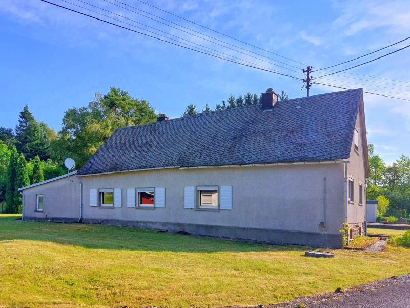 Seitenansicht links Einfamilienhaus Norken