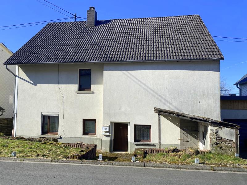 R�ckansicht Bauernhaus B�lsberg