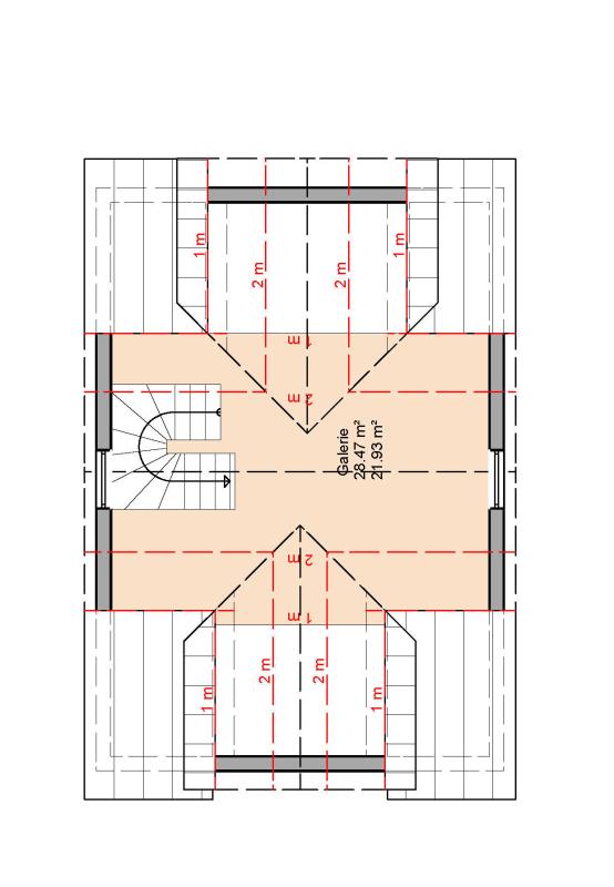 Grundriss DG Einfamilienhaus Montabaur