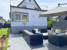 Ansicht R�ckseite Modernisiertes Einfamilienhaus mit pflegeleichtem Garten in Freilingen