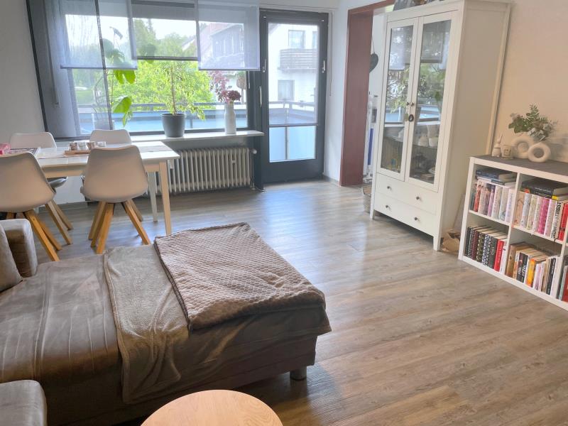 Wohn- und Essbereich Ansicht 2 Wohnung Hachenburg