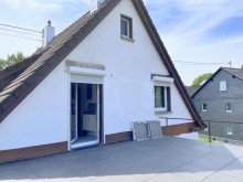 Dachterrasse Modernisiertes Einfamilienhaus mit pflegeleichtem Garten in Freilingen