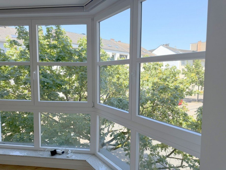 Blick aus dem Wintergarten Wohnung Koblenz